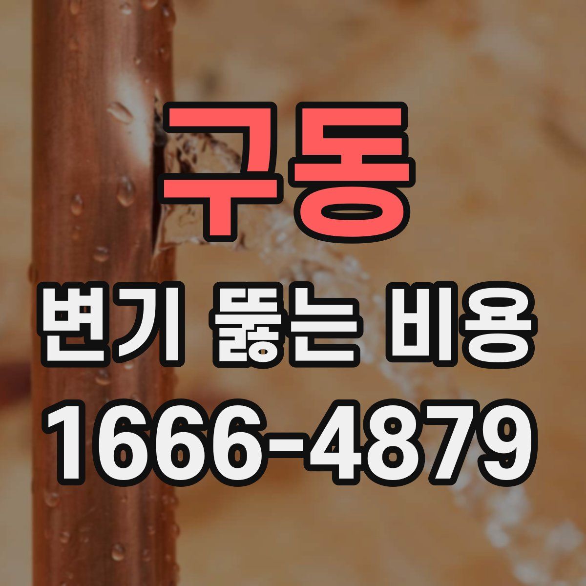 구동 변기 뚫는 비용