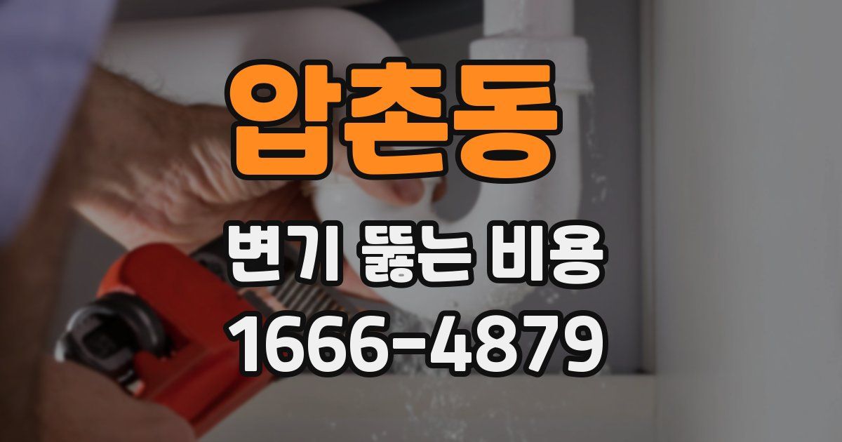 압촌동 변기 뚫는 비용