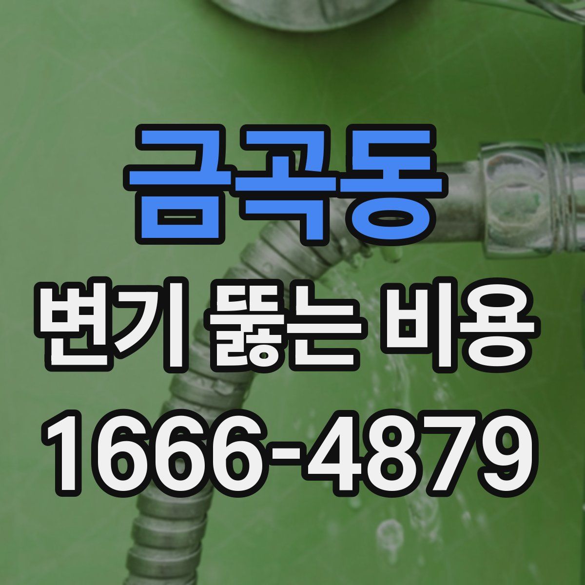 금곡동 변기 뚫는 비용