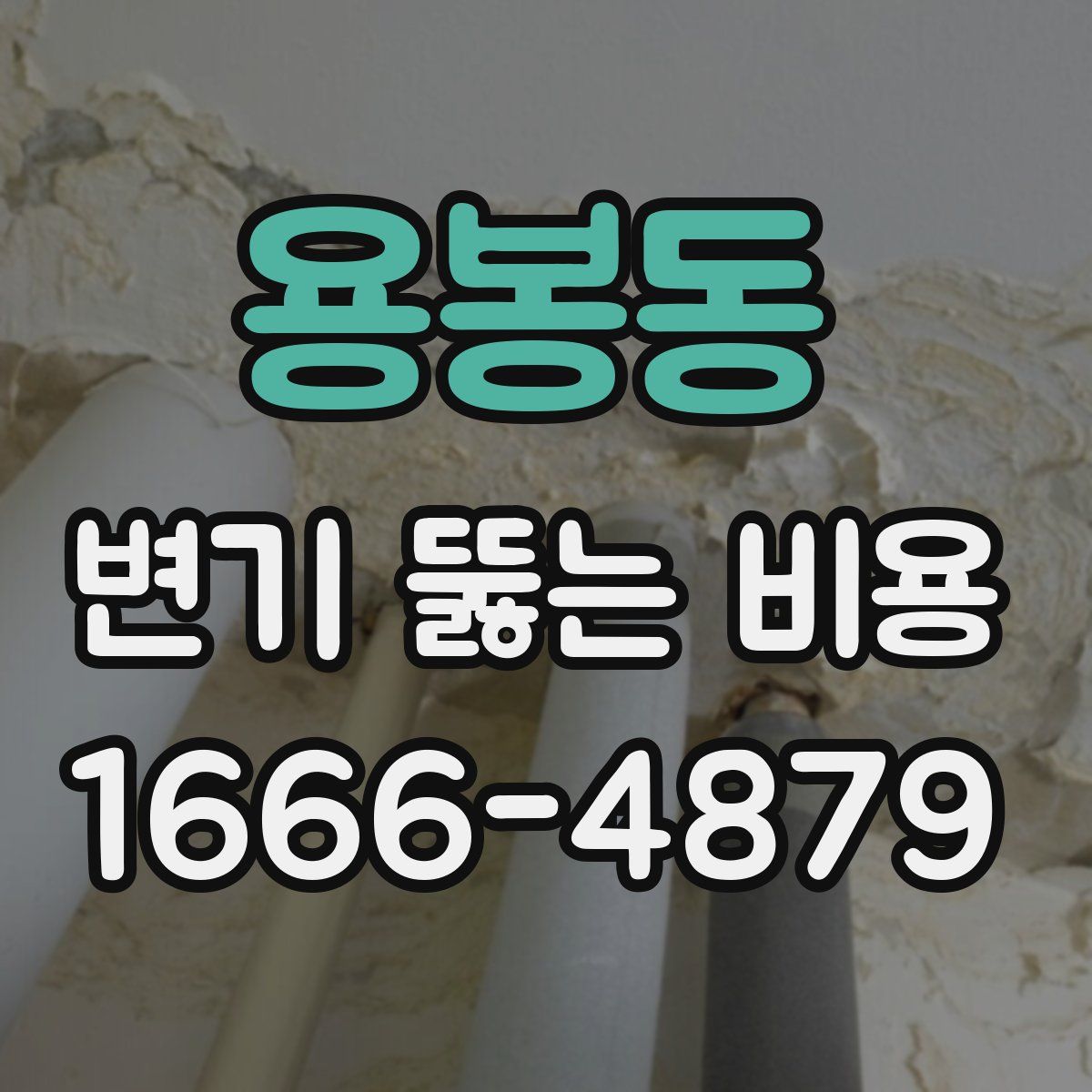 용봉동 변기 뚫는 비용