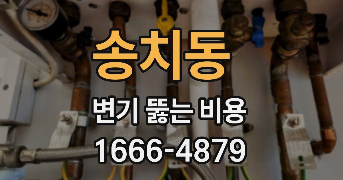 송치동 변기 뚫는 비용