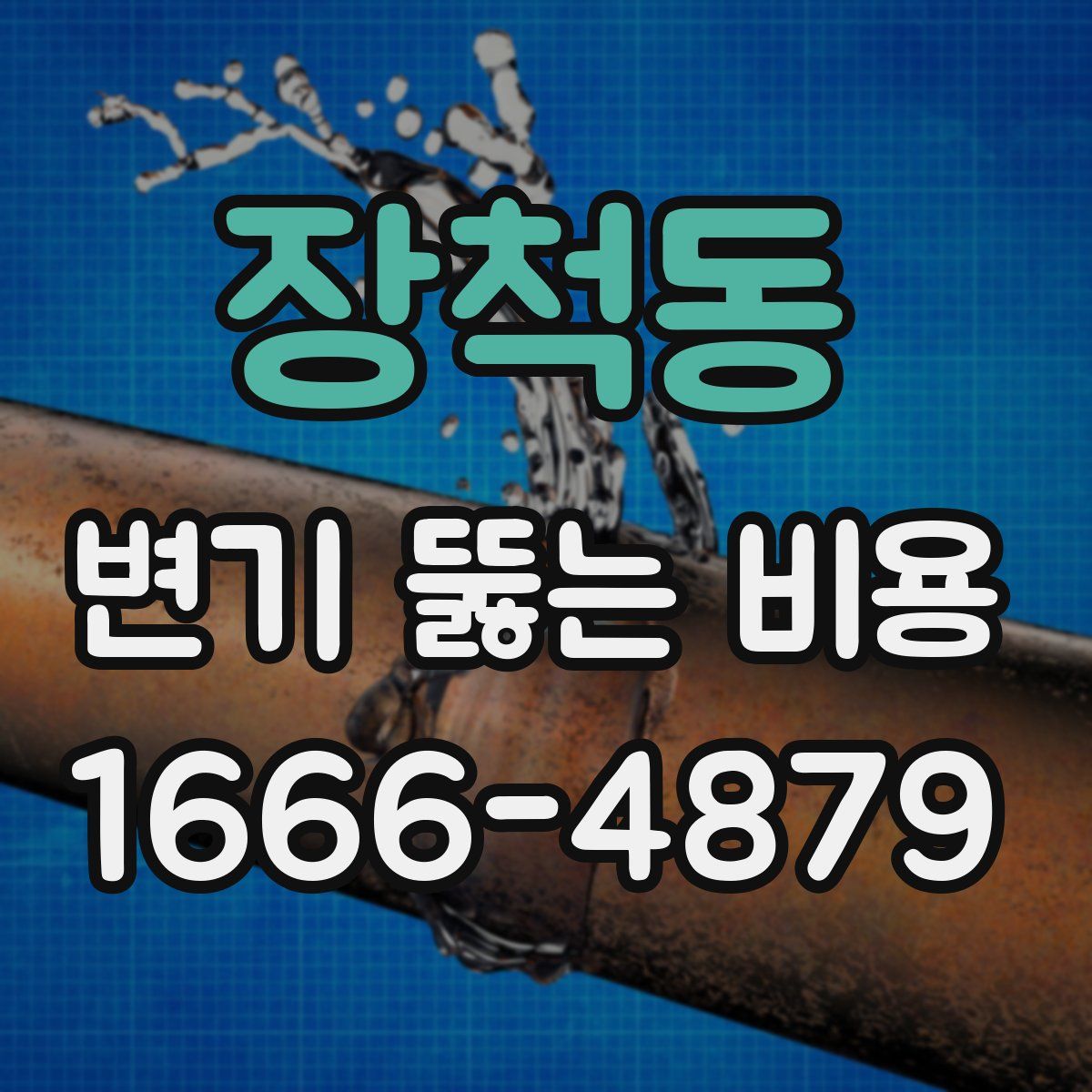 장척동 변기 뚫는 비용
