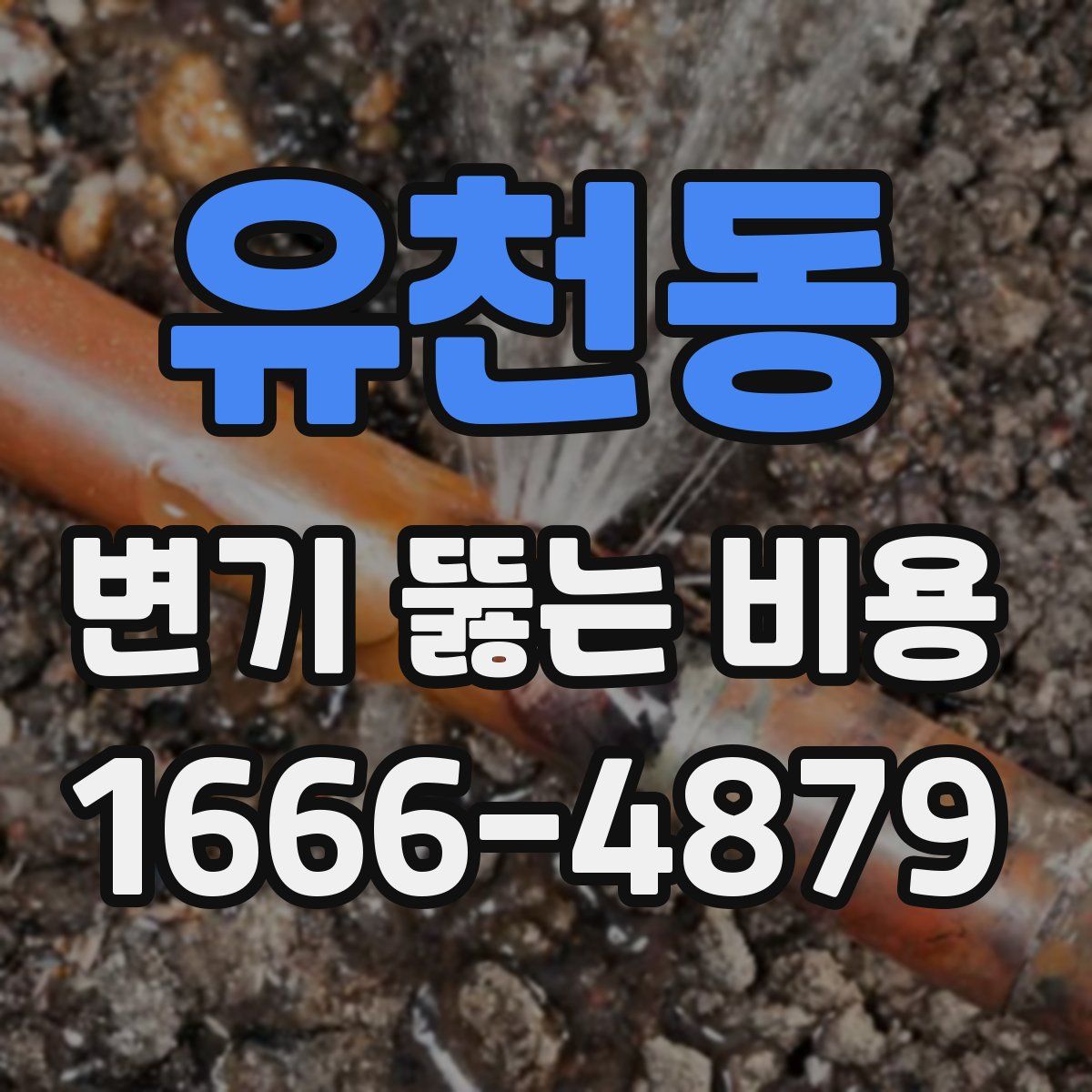 유천동 변기 뚫는 비용