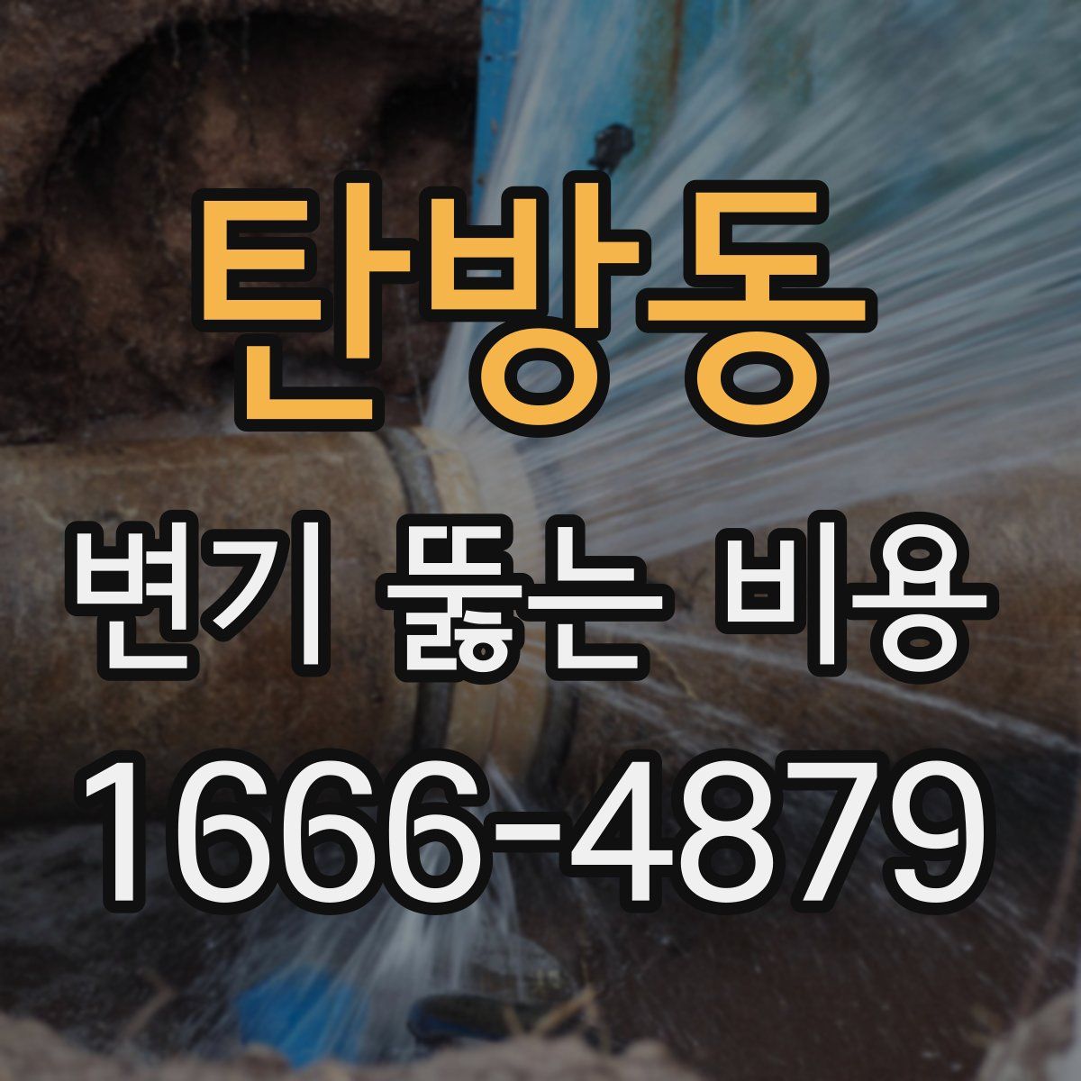 탄방동 변기 뚫는 비용