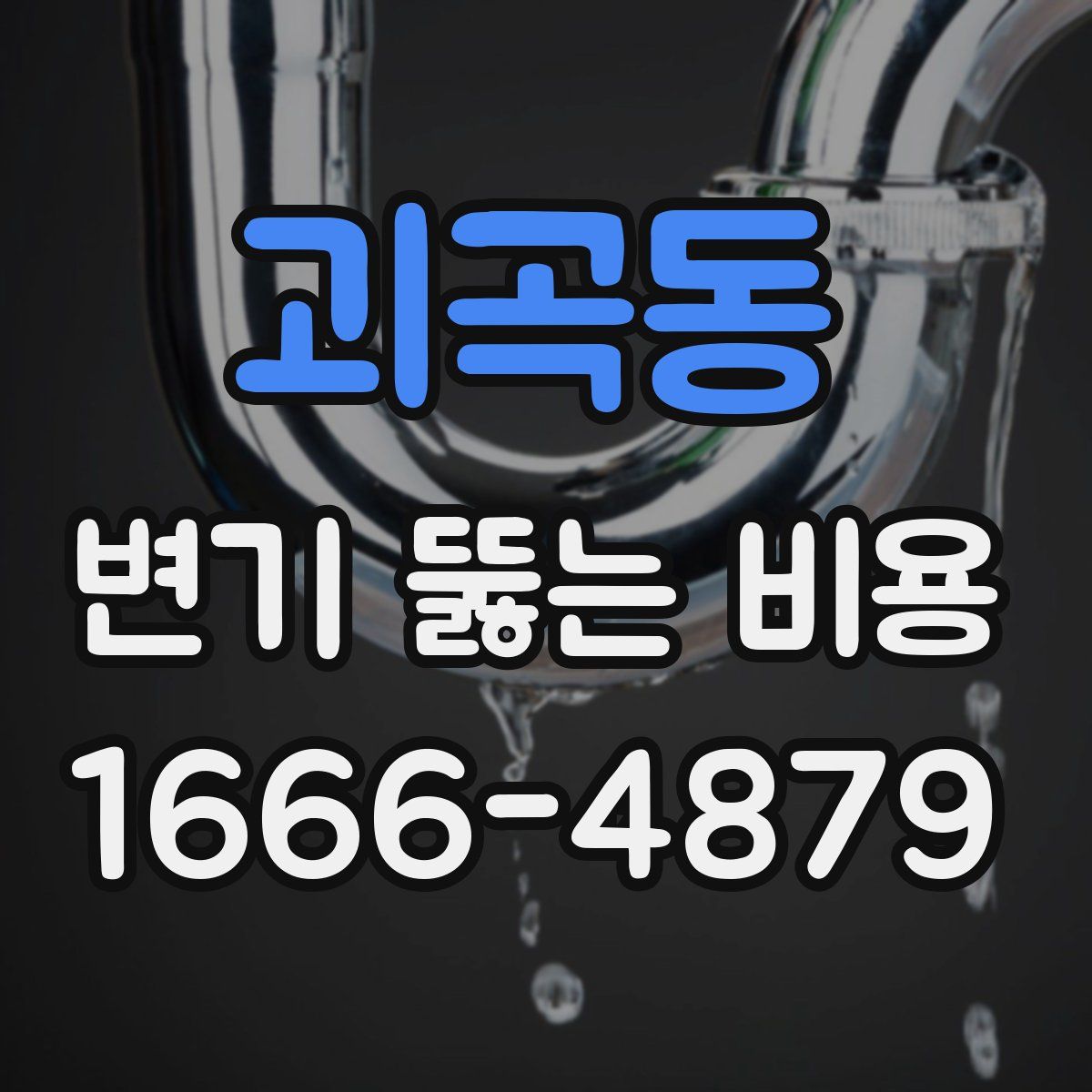 괴곡동 변기 뚫는 비용