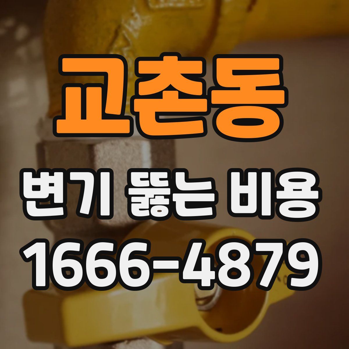 교촌동 변기 뚫는 비용