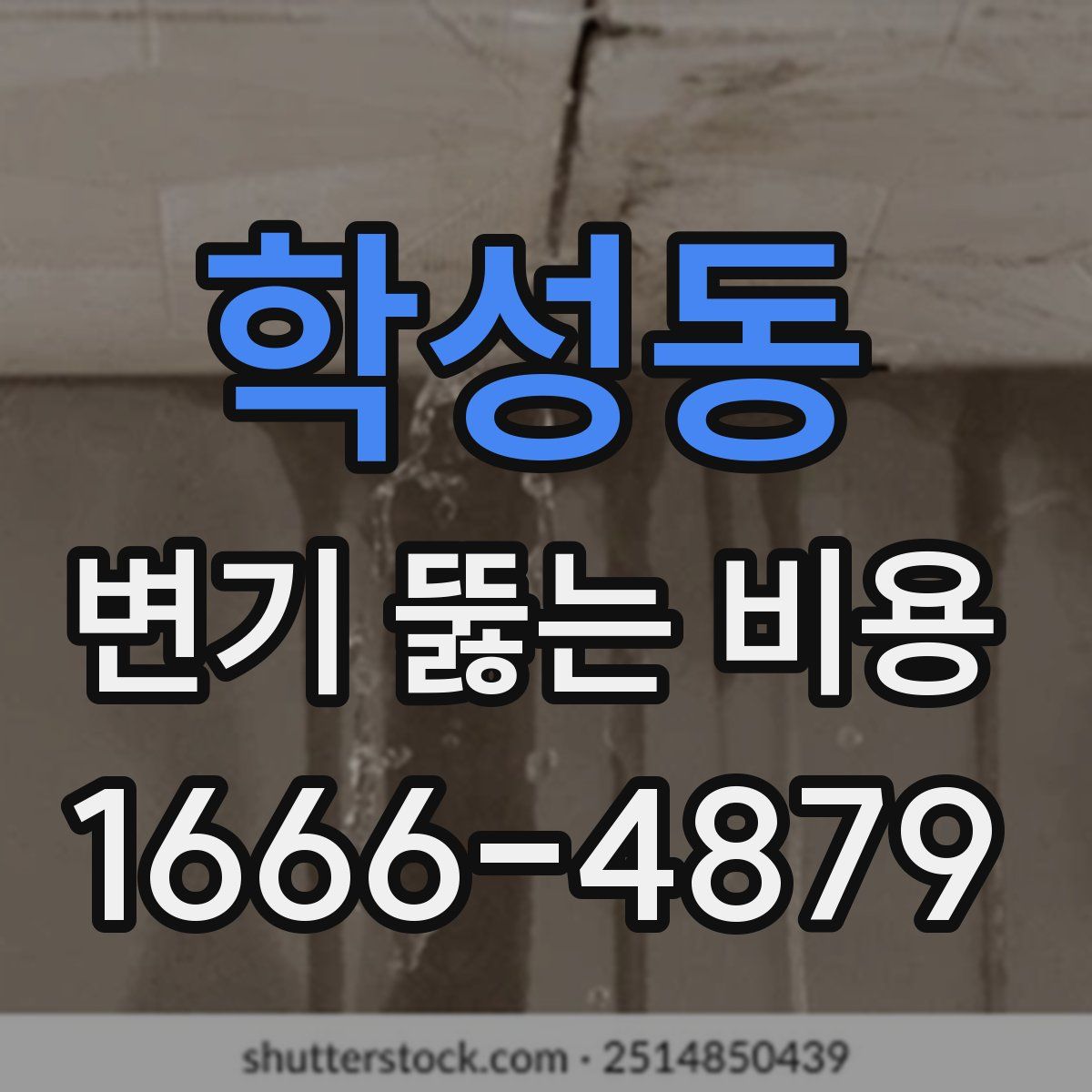 학성동 변기 뚫는 비용
