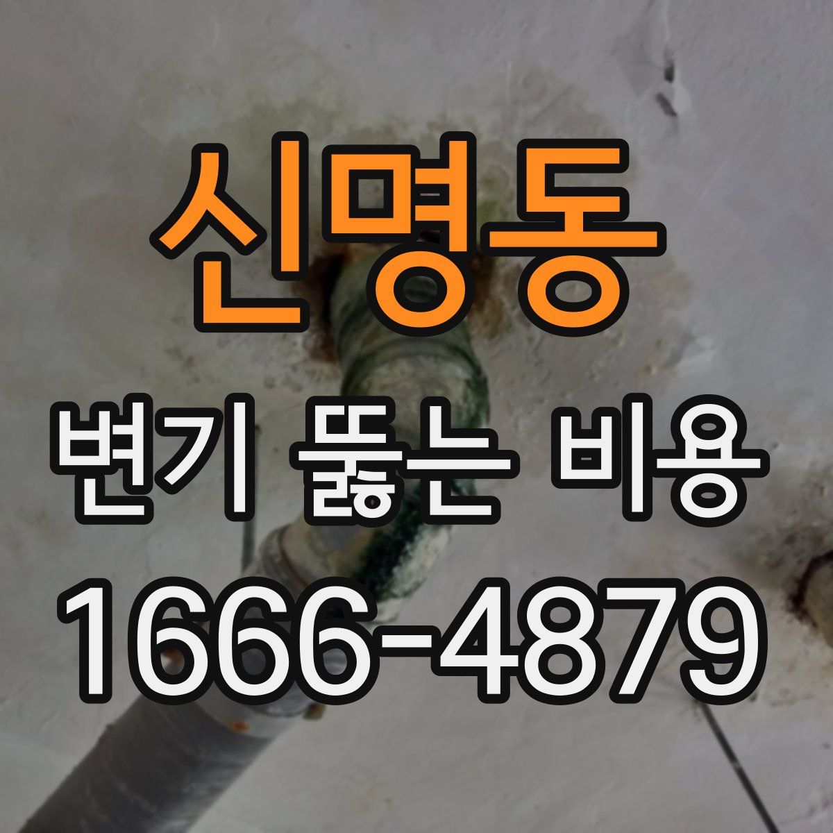 신명동 변기 뚫는 비용