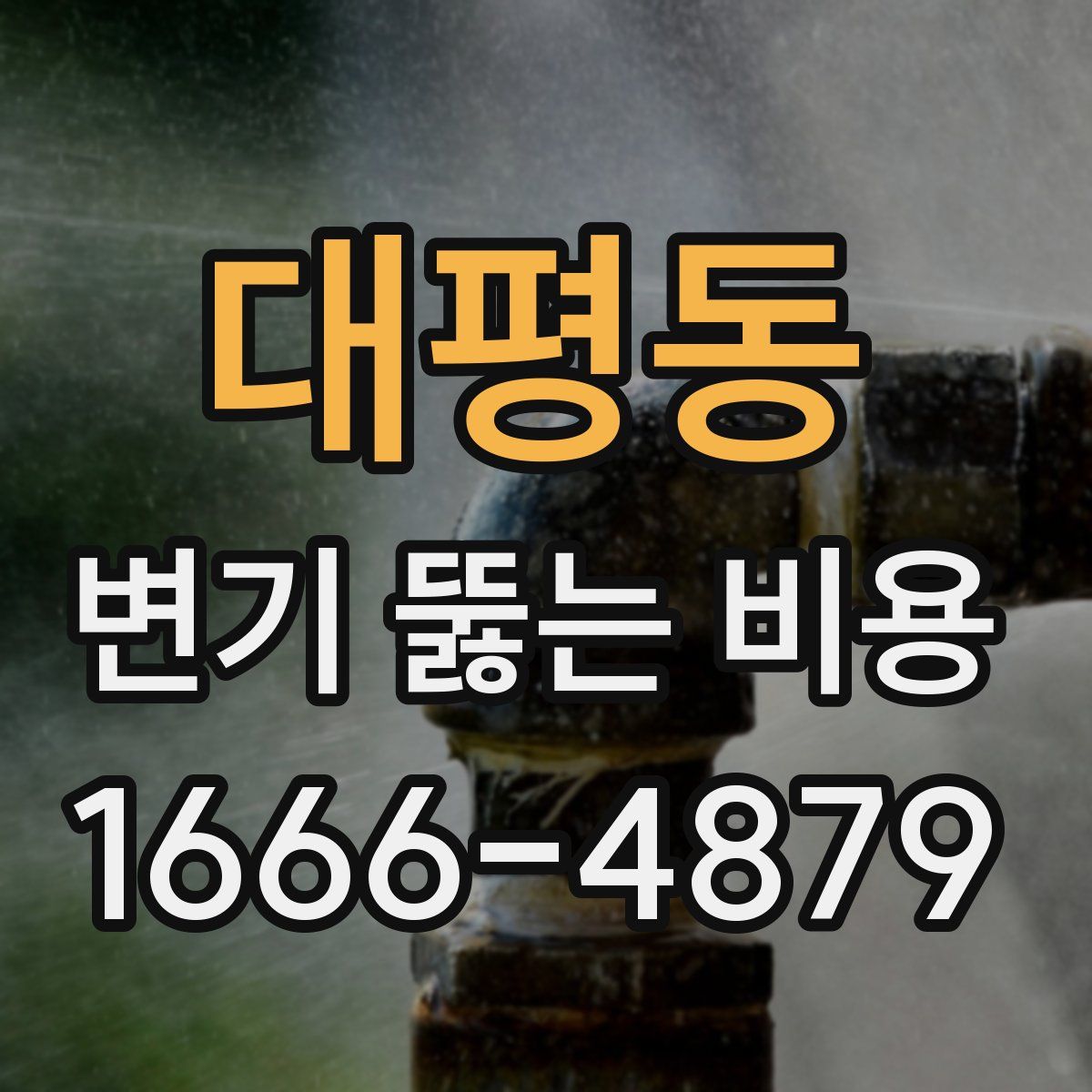 대평동 변기 뚫는 비용