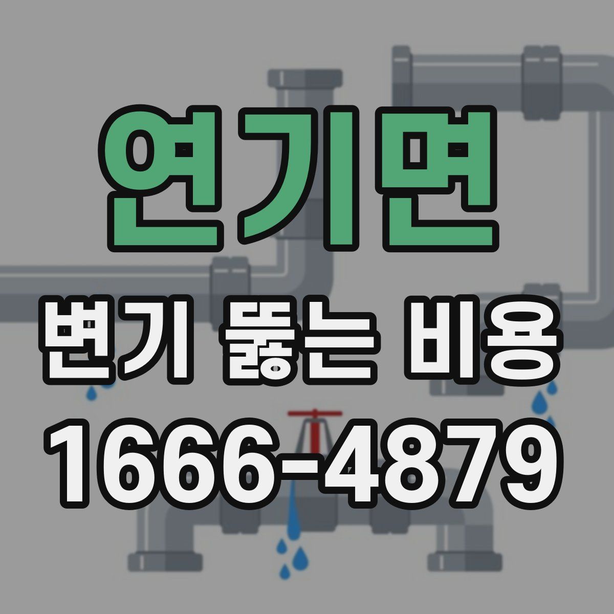 연기면 변기 뚫는 비용