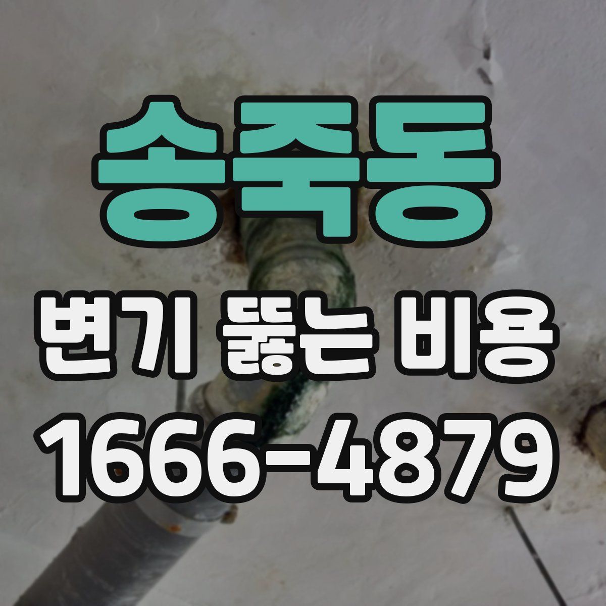 송죽동 변기 뚫는 비용