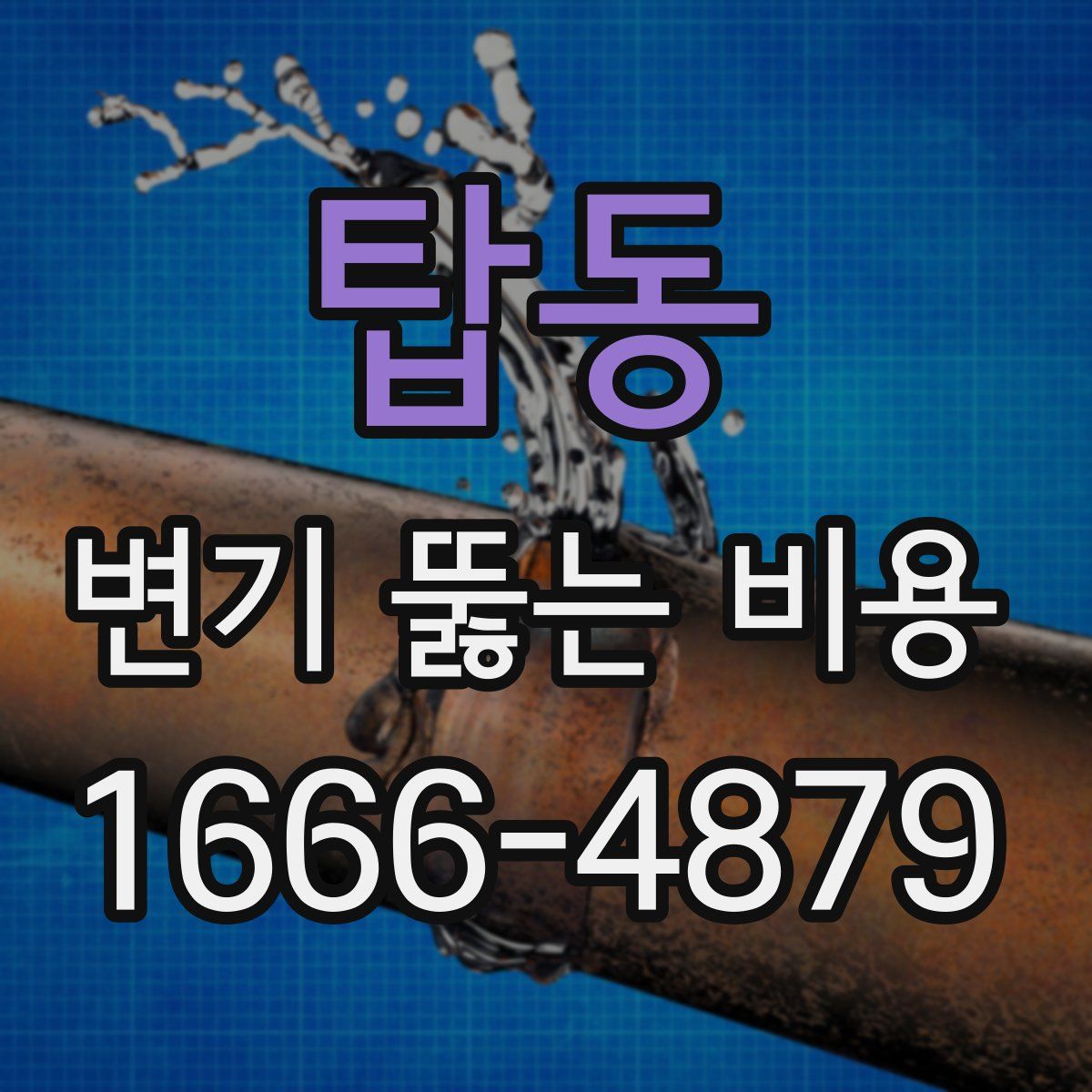 탑동 변기 뚫는 비용