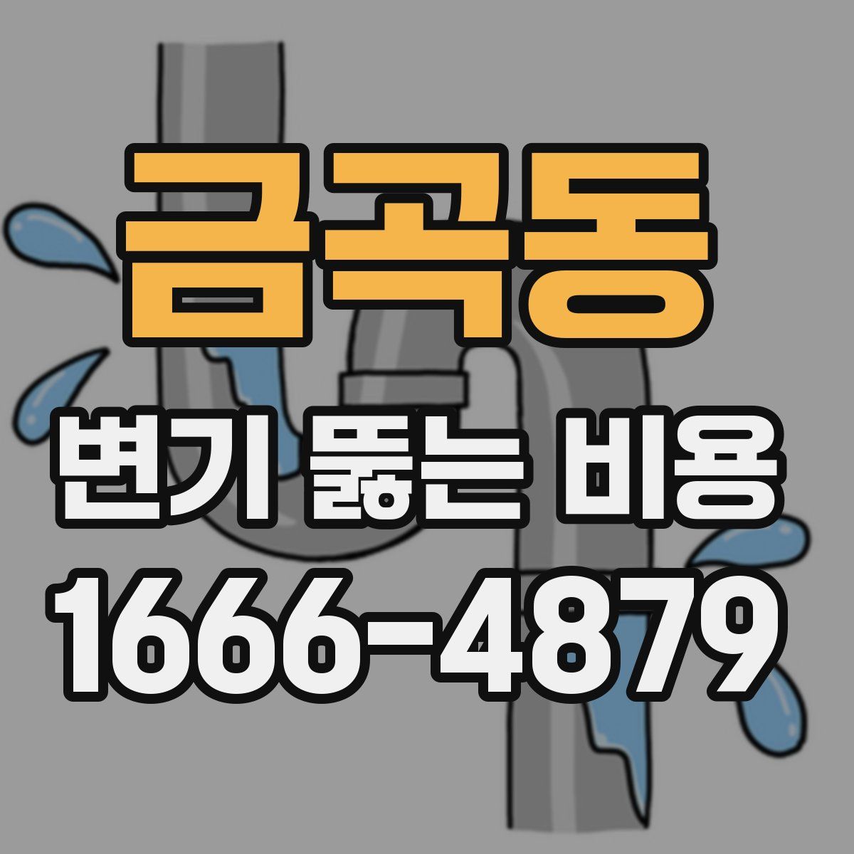 금곡동 변기 뚫는 비용