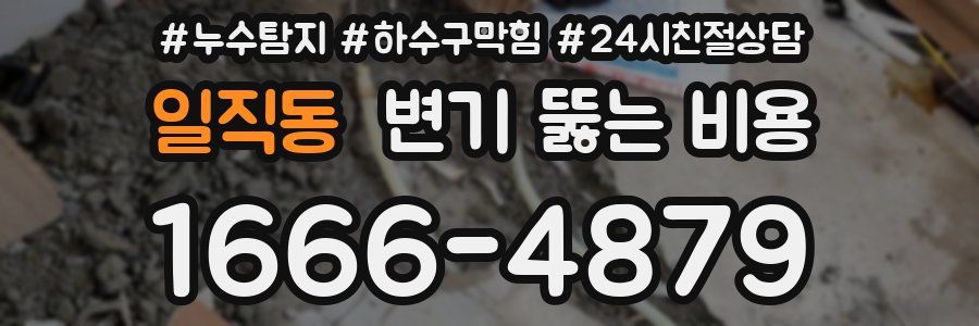 일직동 변기 뚫는 비용