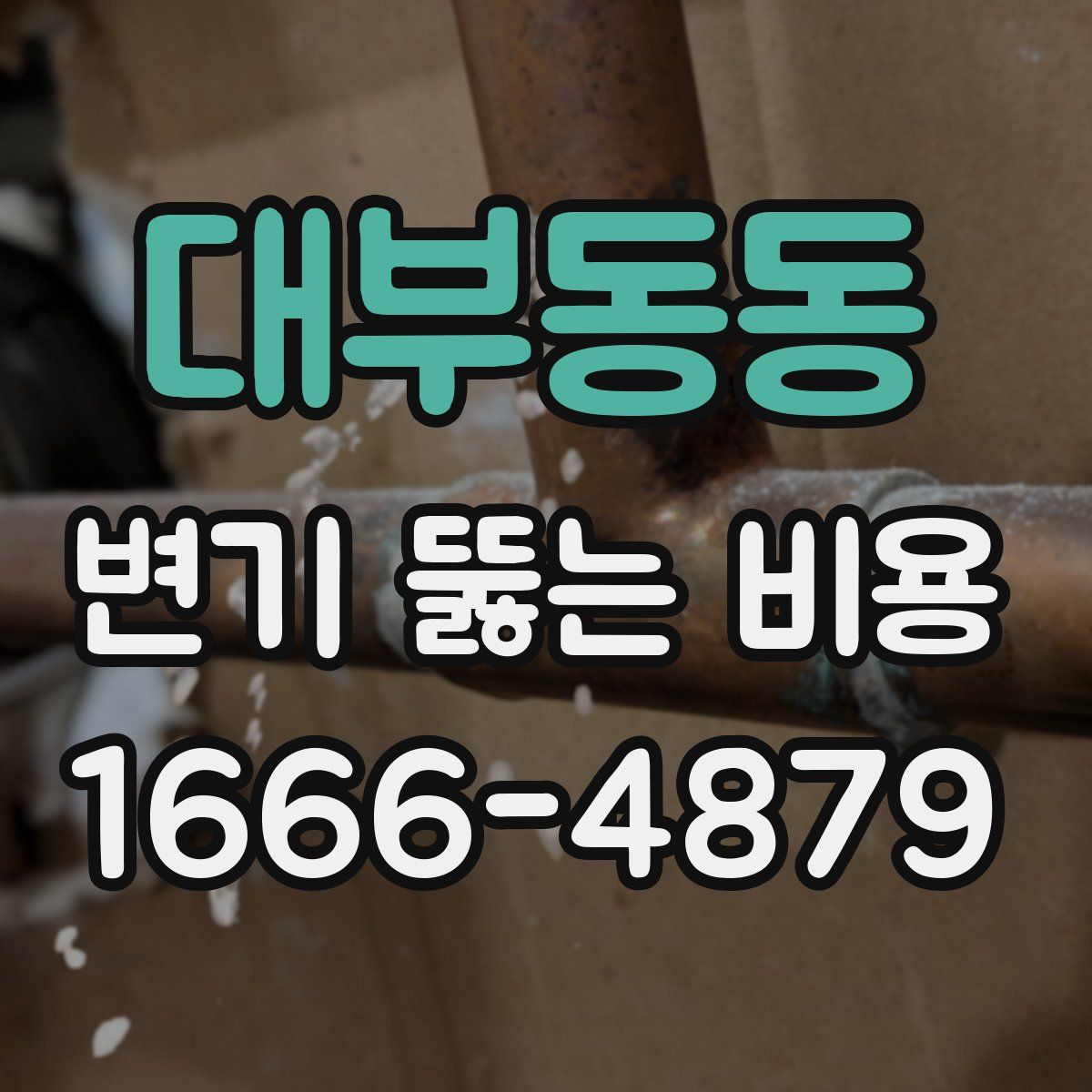 대부동동 변기 뚫는 비용