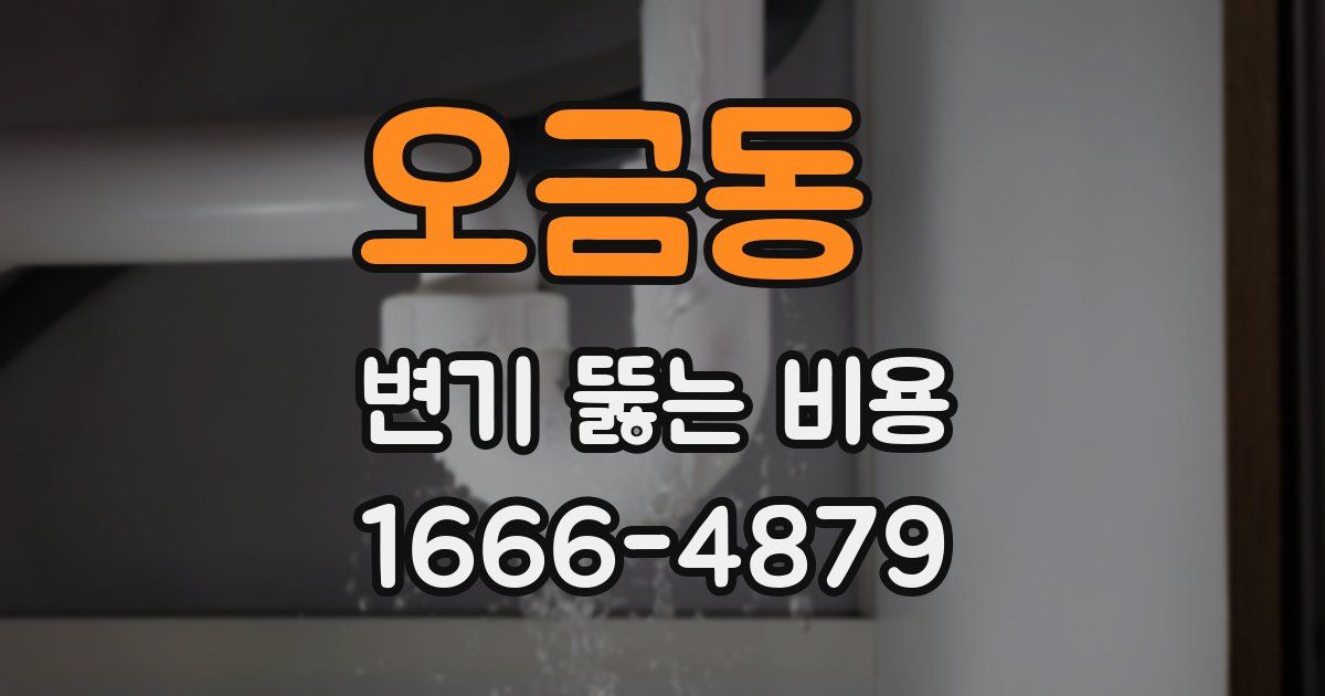 오금동 변기 뚫는 비용