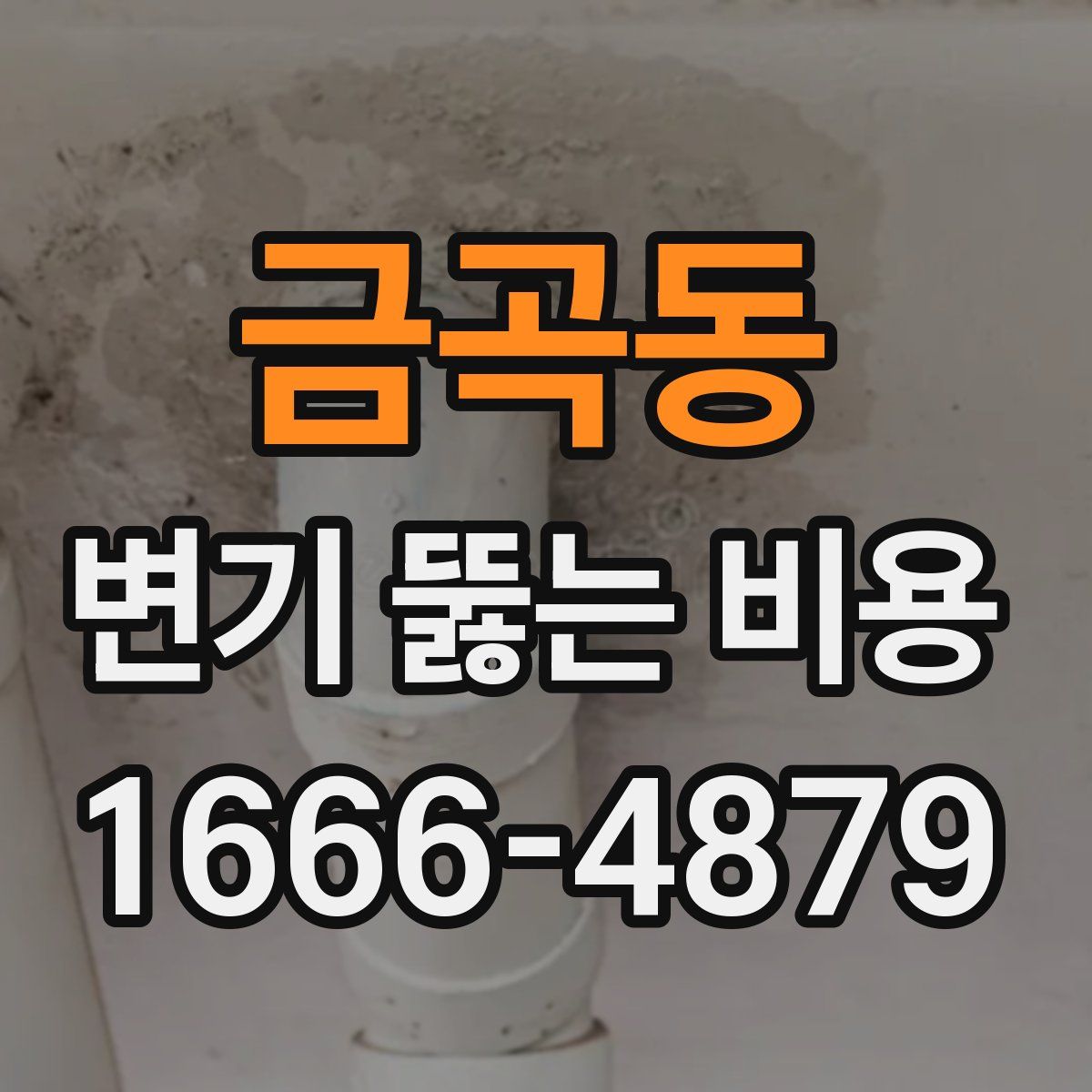 금곡동 변기 뚫는 비용