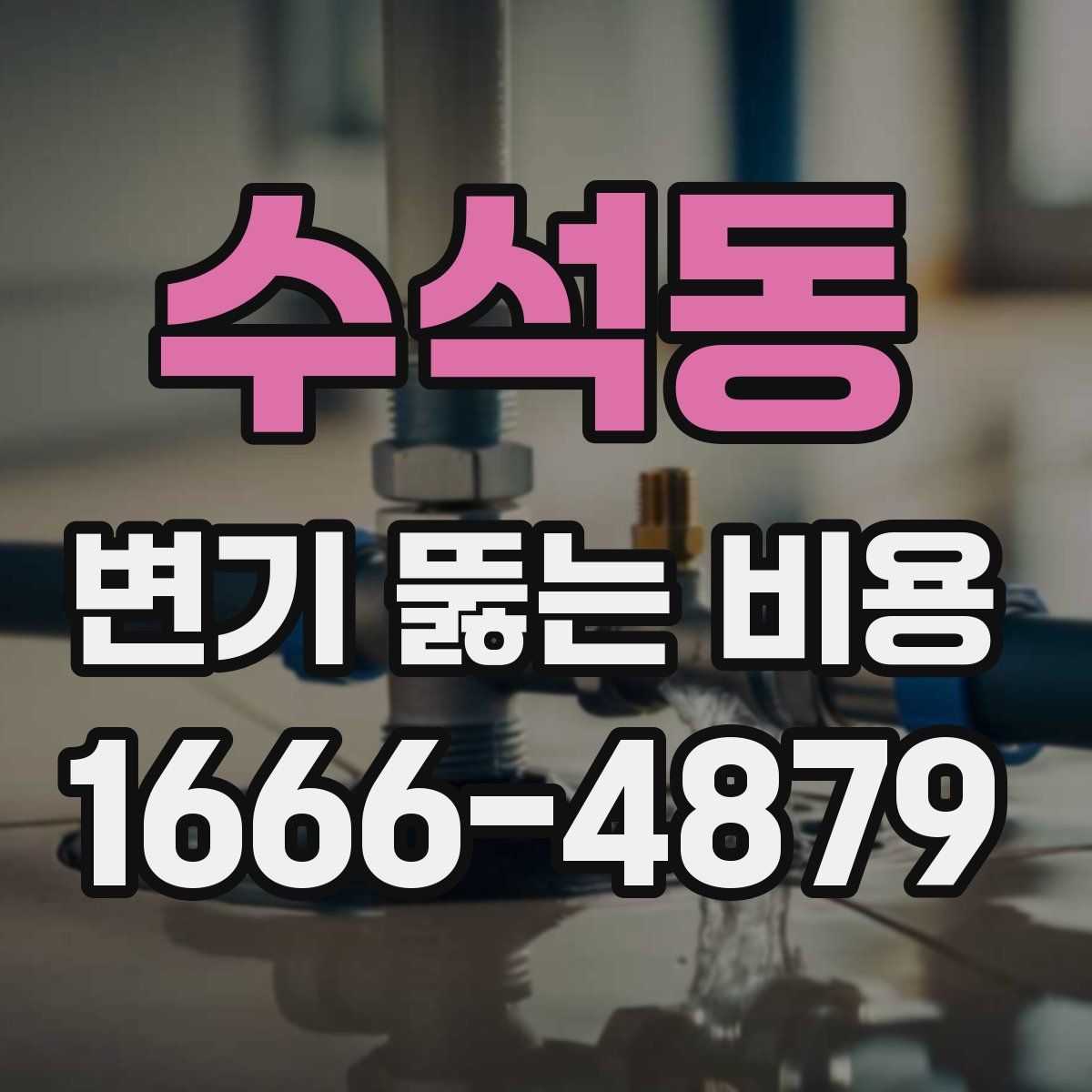 수석동 변기 뚫는 비용