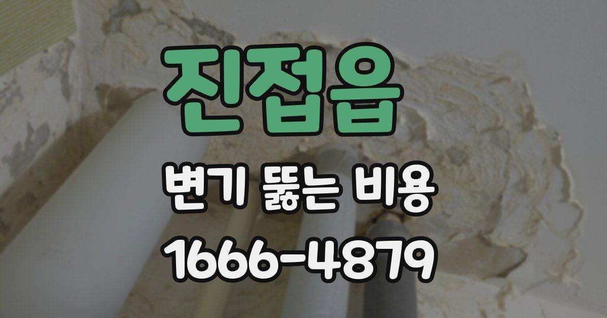 진접읍 변기 뚫는 비용
