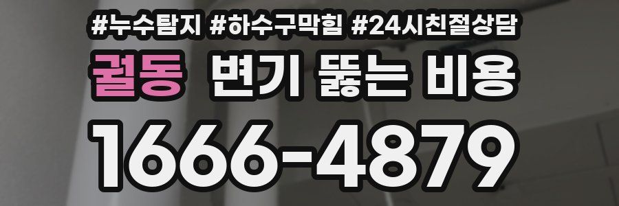 궐동 변기 뚫는 비용