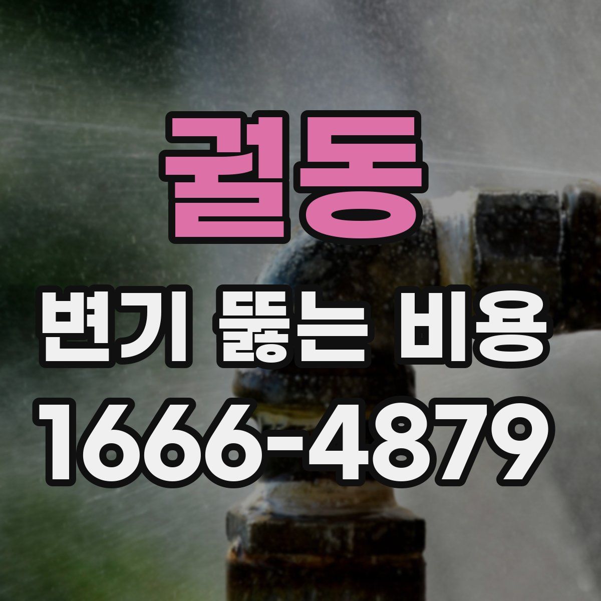 궐동 변기 뚫는 비용
