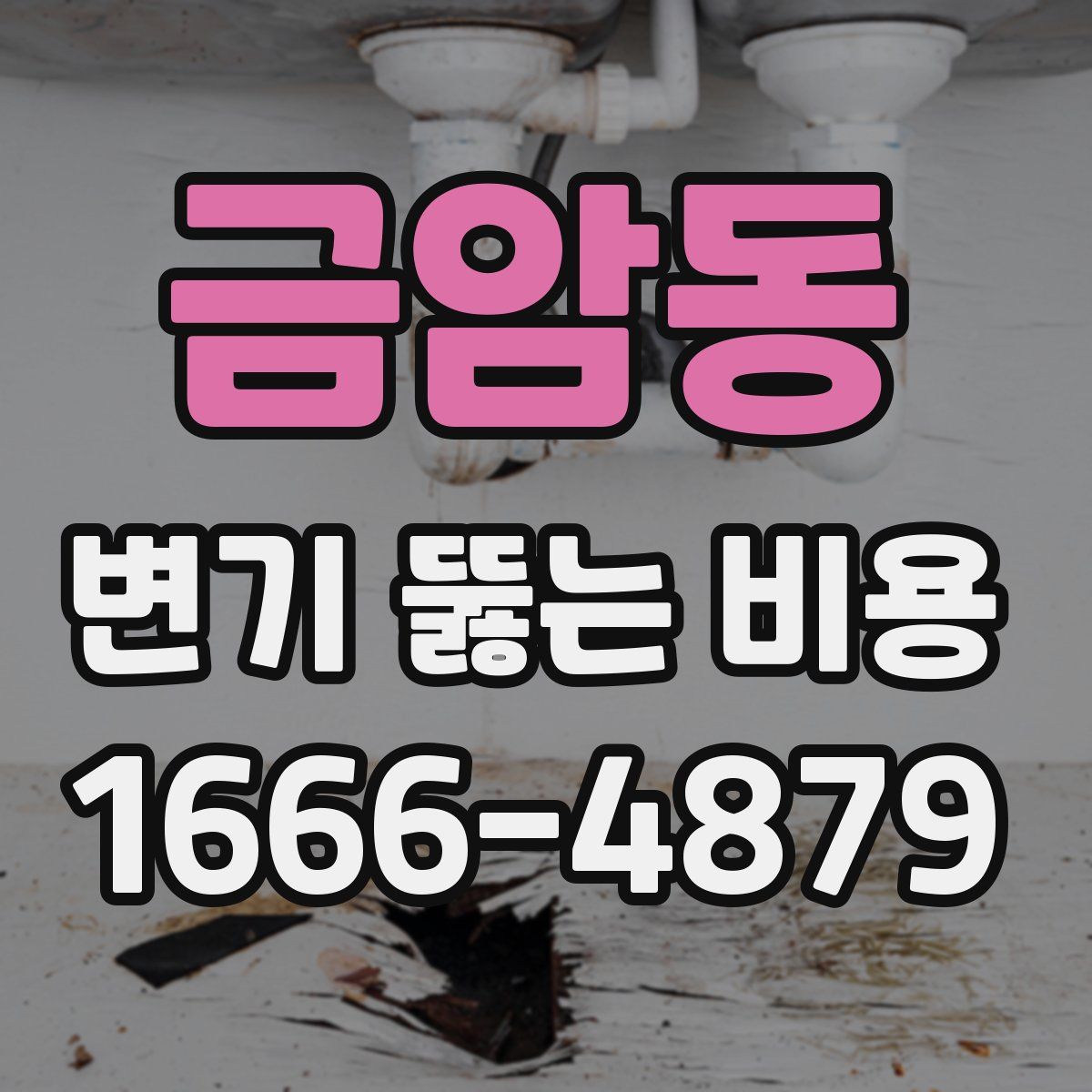 금암동 변기 뚫는 비용