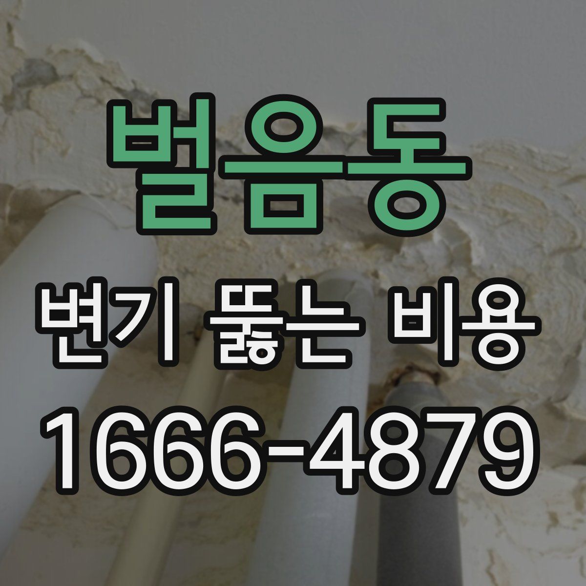 벌음동 변기 뚫는 비용