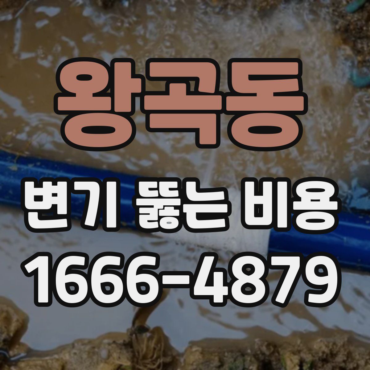 왕곡동 변기 뚫는 비용