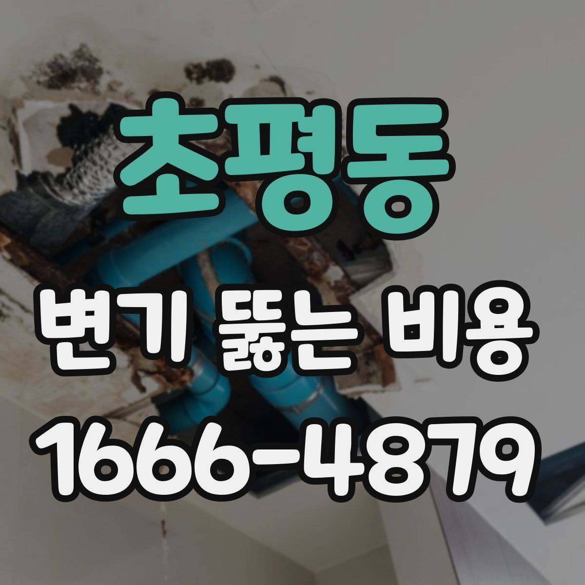초평동 변기 뚫는 비용
