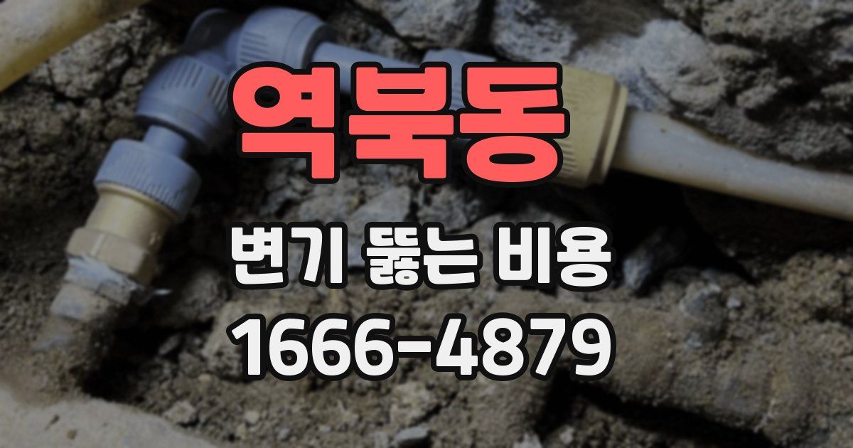 역북동 변기 뚫는 비용