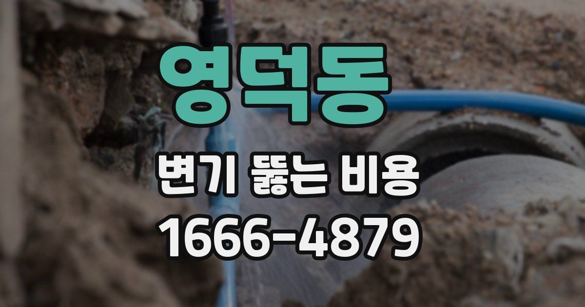 영덕동 변기 뚫는 비용