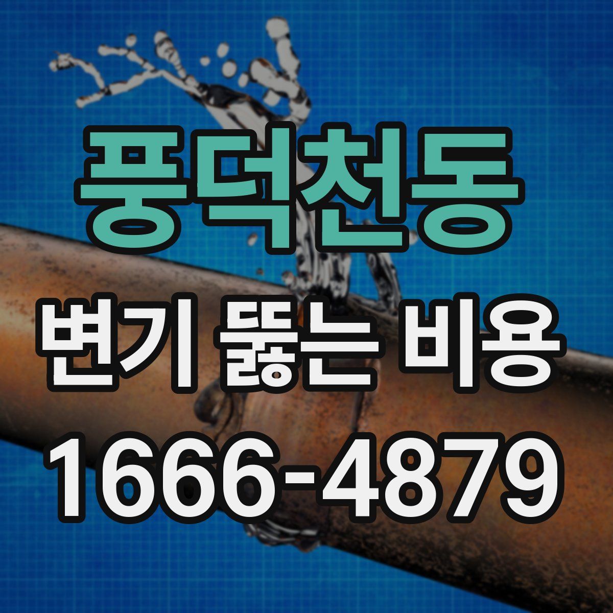 풍덕천동 변기 뚫는 비용