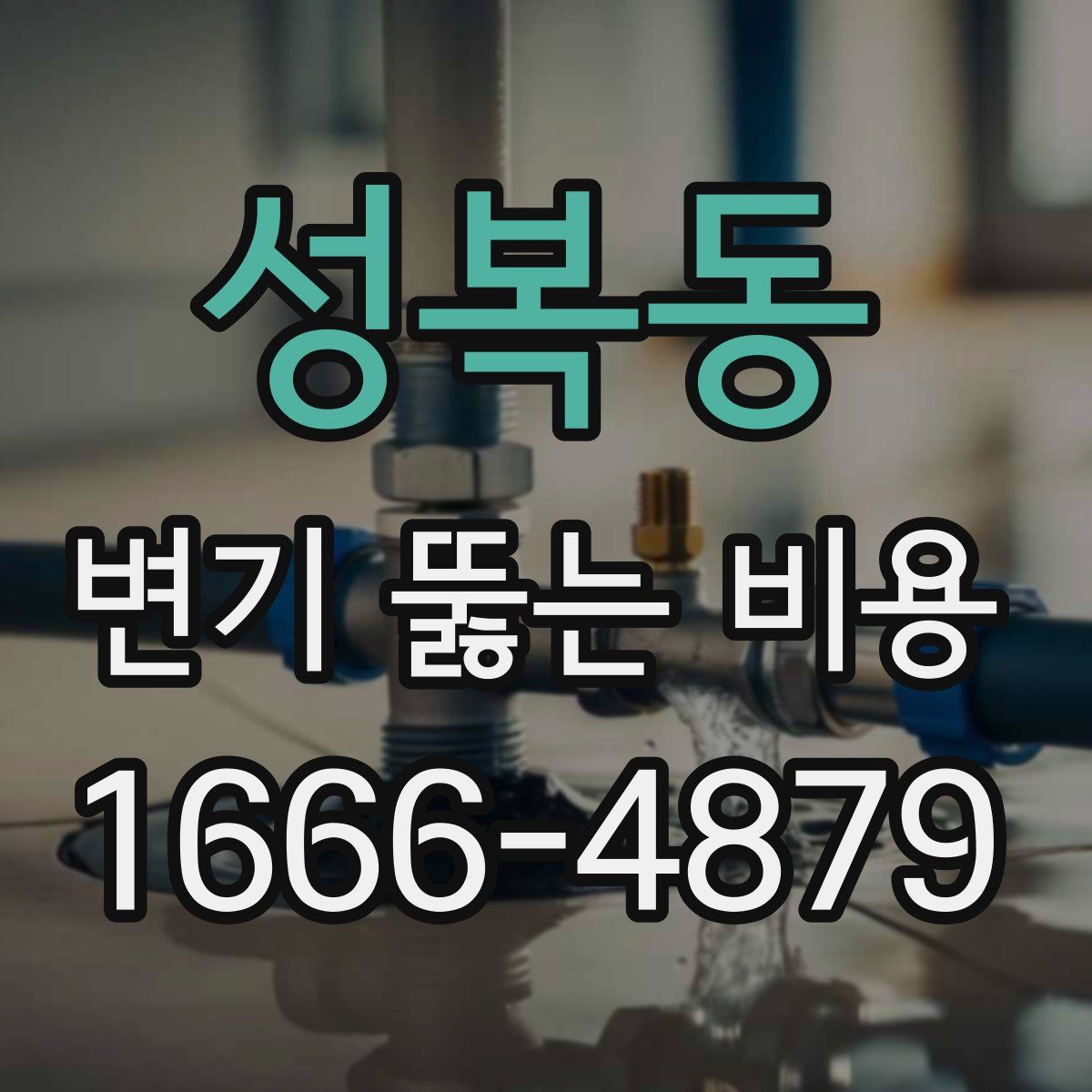 성복동 변기 뚫는 비용