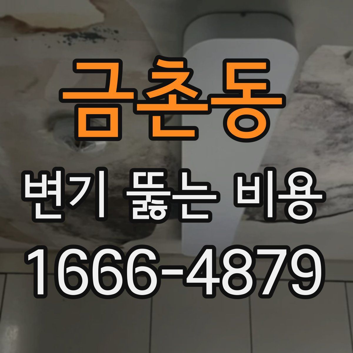 금촌동 변기 뚫는 비용