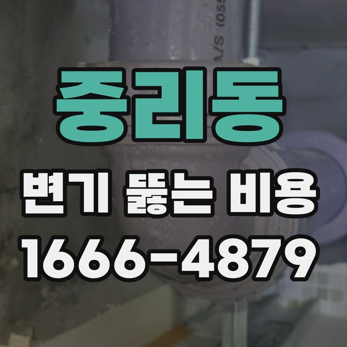중리동 변기 뚫는 비용