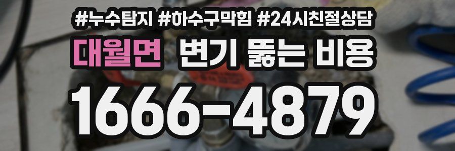 대월면 변기 뚫는 비용