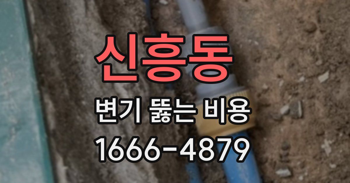 신흥동 변기 뚫는 비용