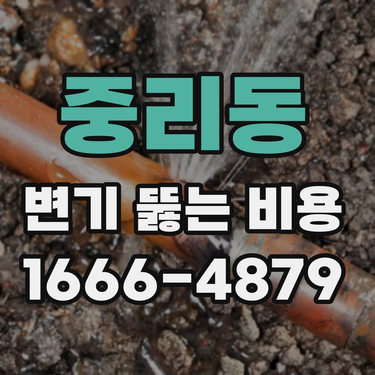 중리동 변기 뚫는 비용