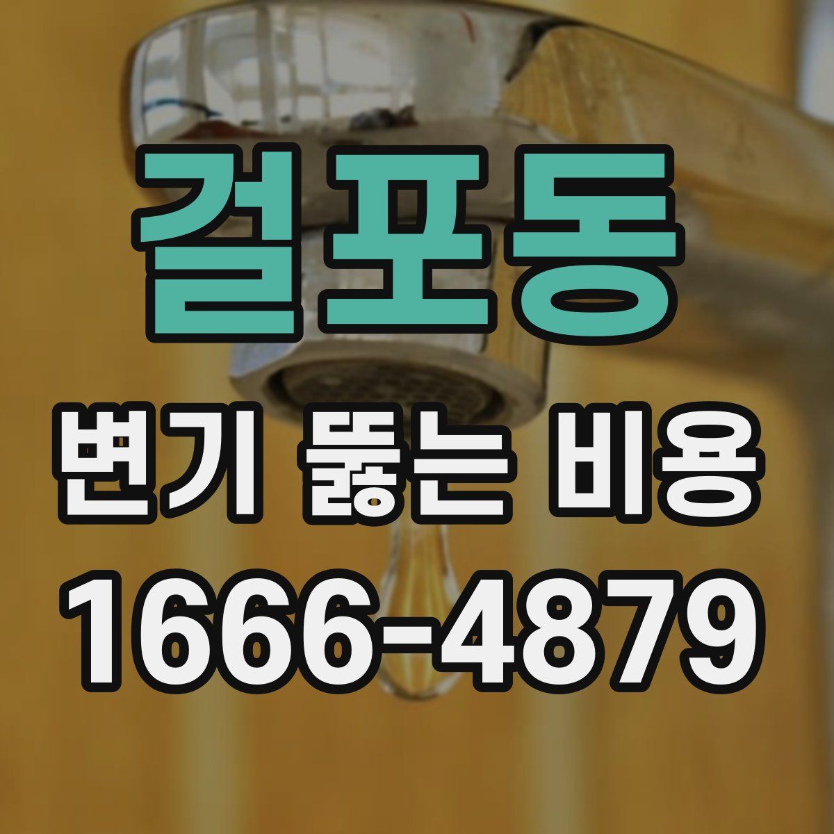 걸포동 변기 뚫는 비용