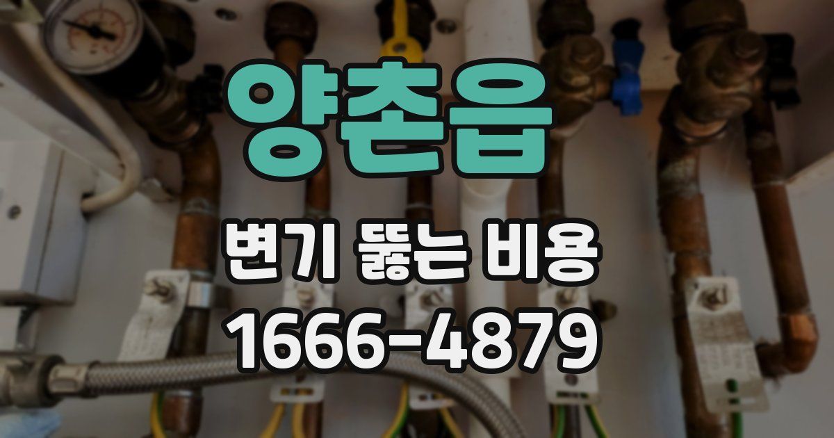양촌읍 변기 뚫는 비용
