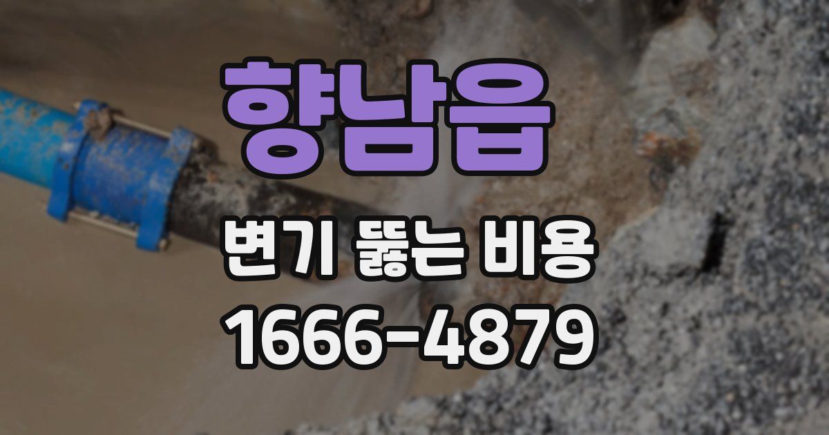 향남읍 변기 뚫는 비용
