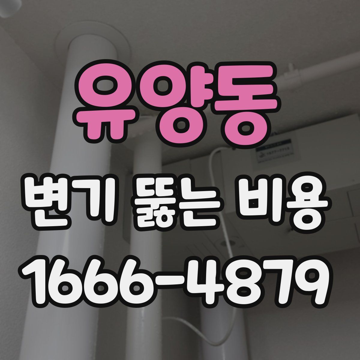 유양동 변기 뚫는 비용