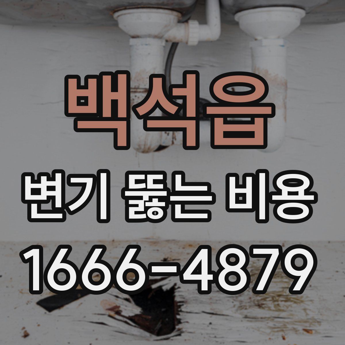 백석읍 변기 뚫는 비용