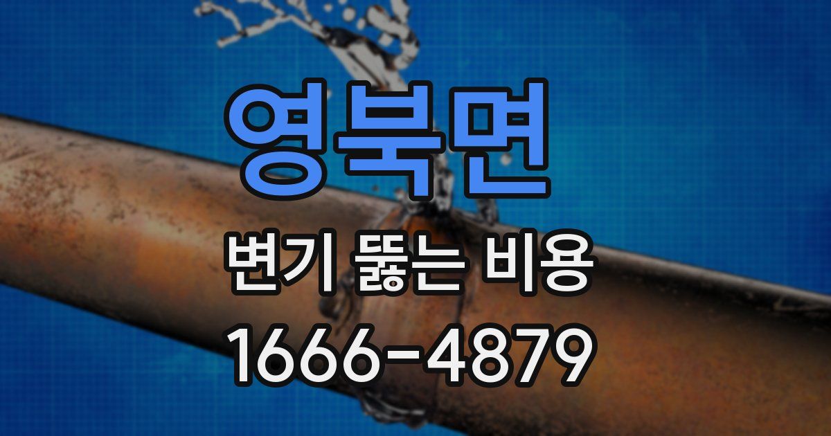 영북면 변기 뚫는 비용