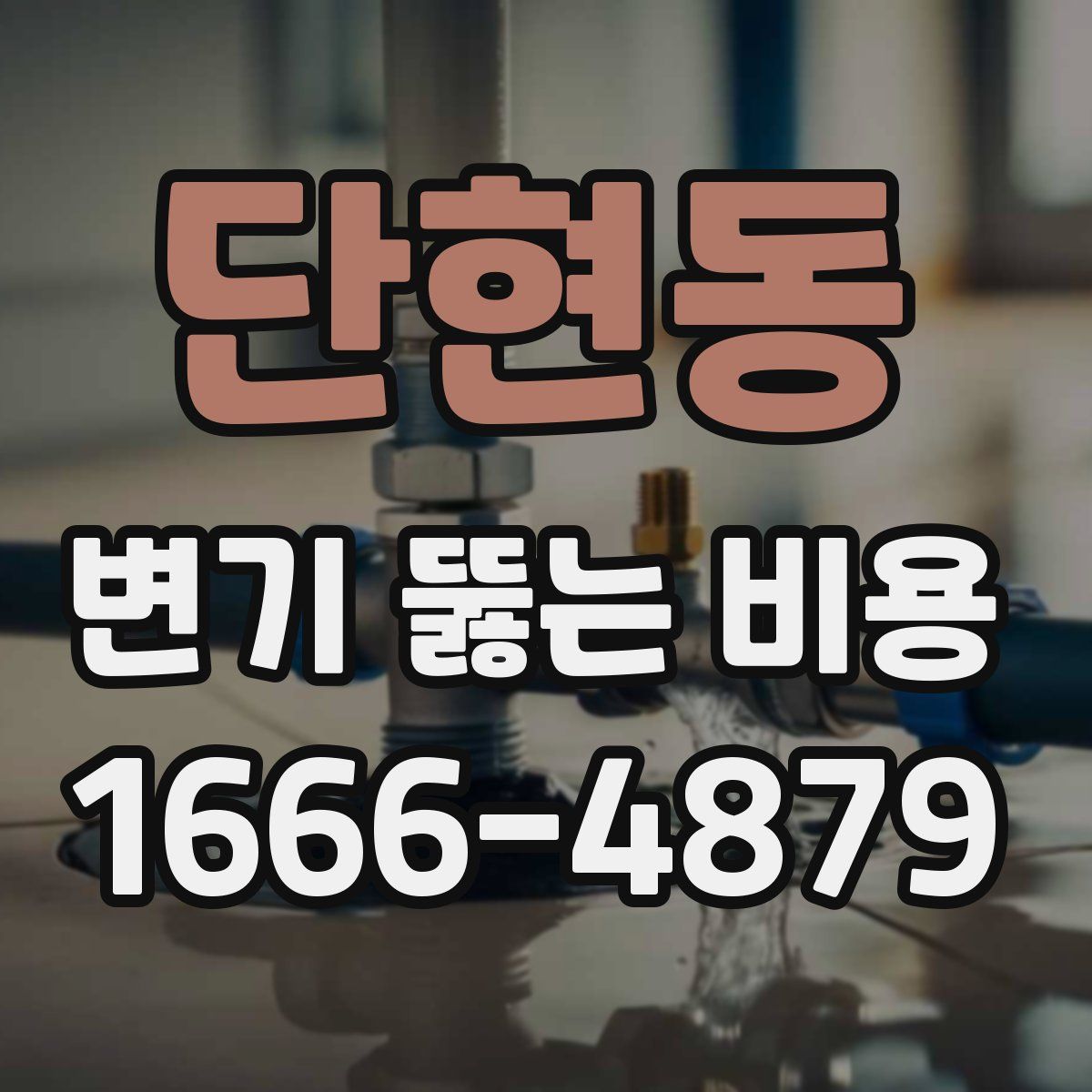 단현동 변기 뚫는 비용
