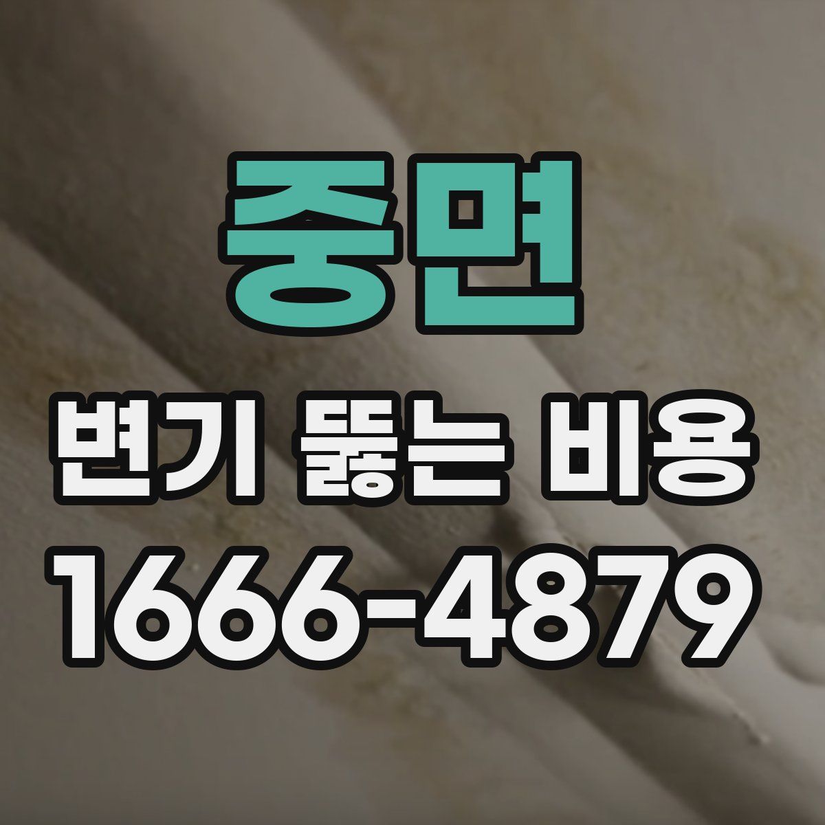 중면 변기 뚫는 비용