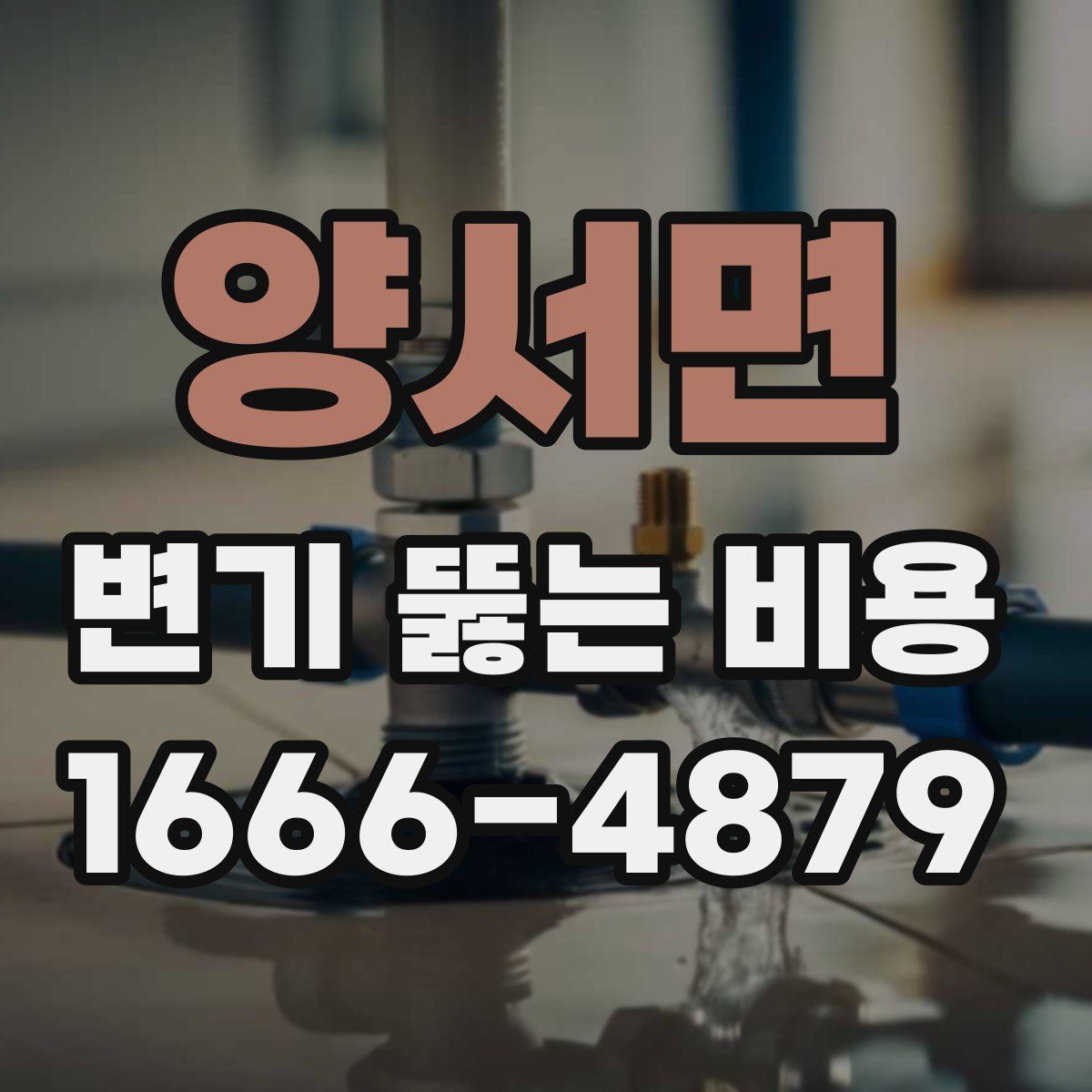 양서면 변기 뚫는 비용