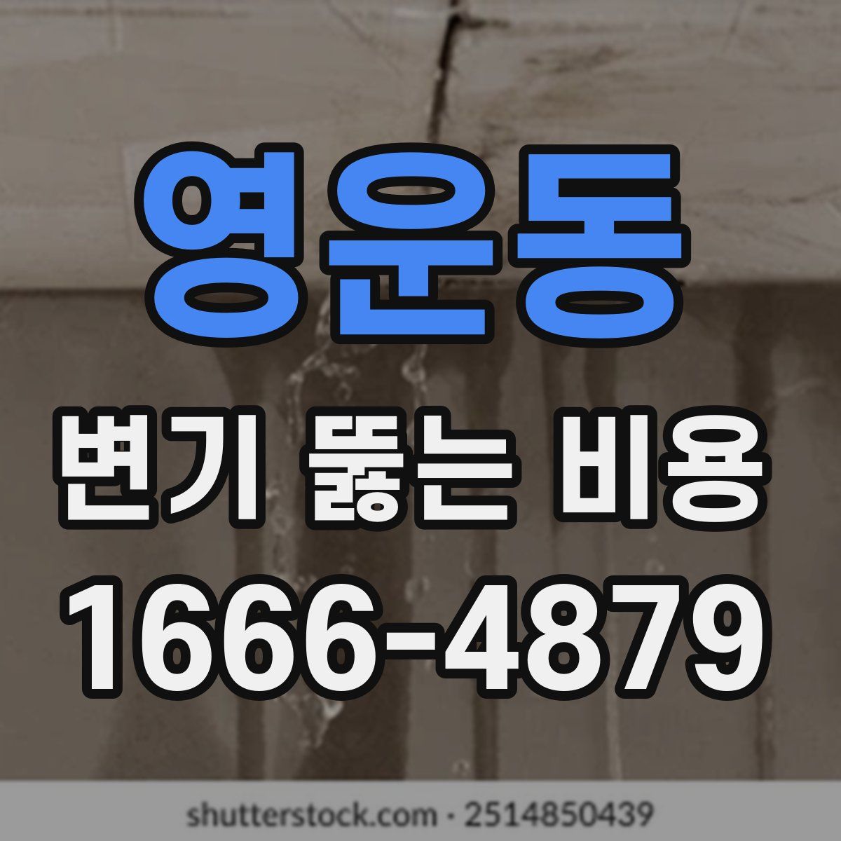 영운동 변기 뚫는 비용