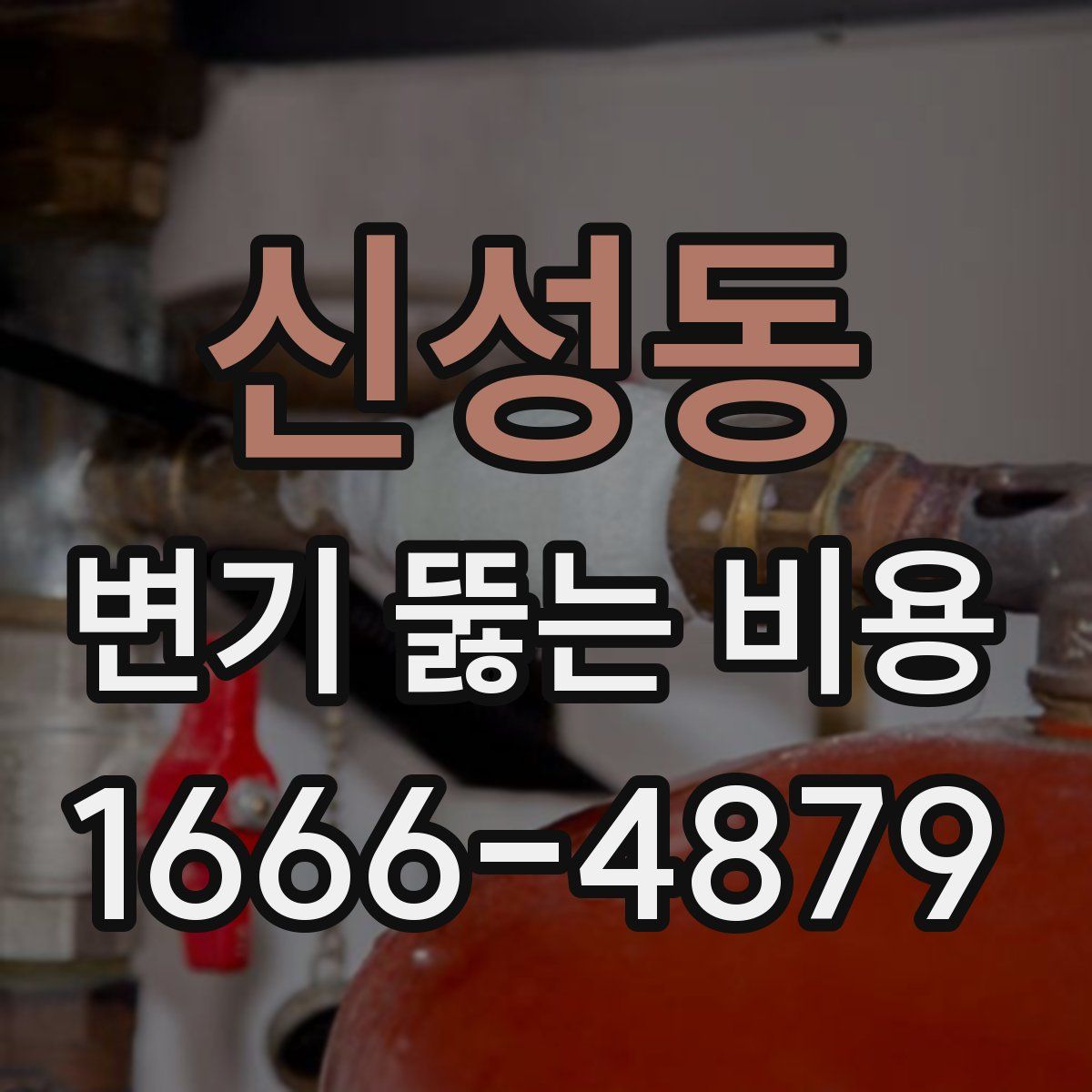 신성동 변기 뚫는 비용
