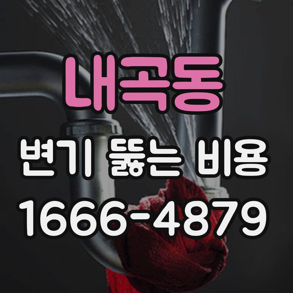 내곡동 변기 뚫는 비용